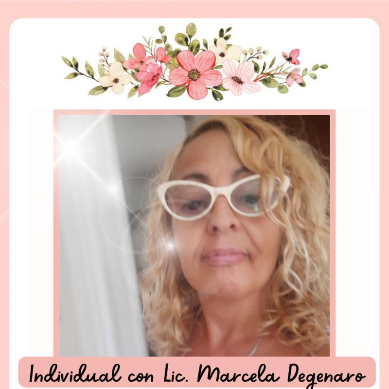 INDIVIDUAL CON LIC. MARCELA DEGENARO